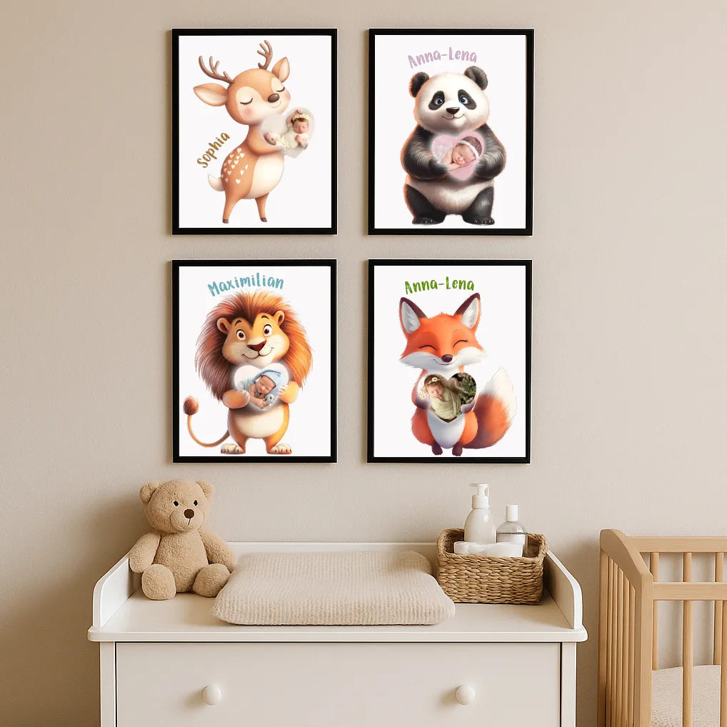 Personalisiertes Poster "Mein Lieblingstier"