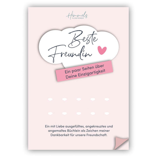 Heft mit Liebeserklärung zum Ausfüllen, Bekleben und Verschenken | 36 Seiten im A5-Format