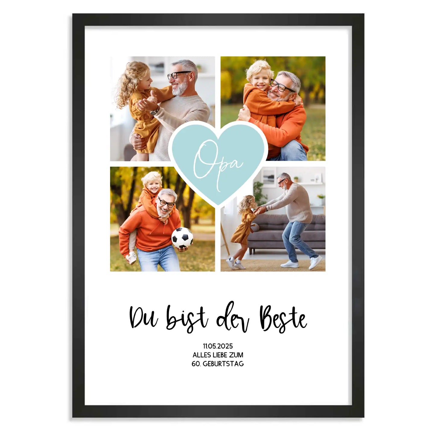 Personalisiertes Poster "Fotocollage #2"