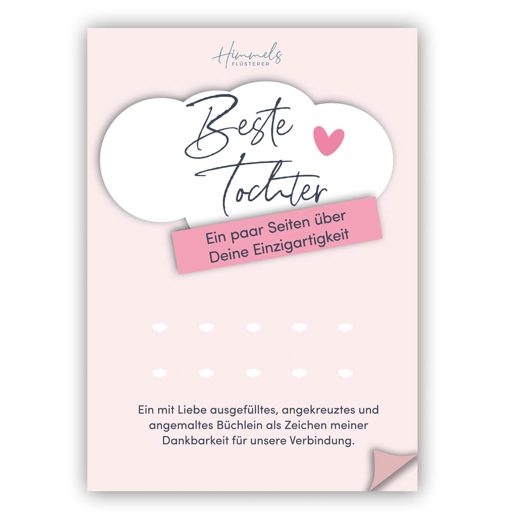Heft mit Liebeserklärung zum Ausfüllen, Bekleben und Verschenken | 36 Seiten im A5-Format