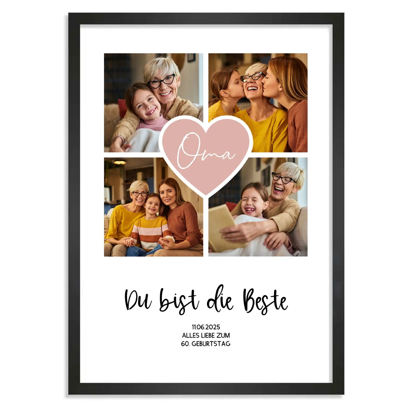 Personalisiertes Poster "Fotocollage #2"