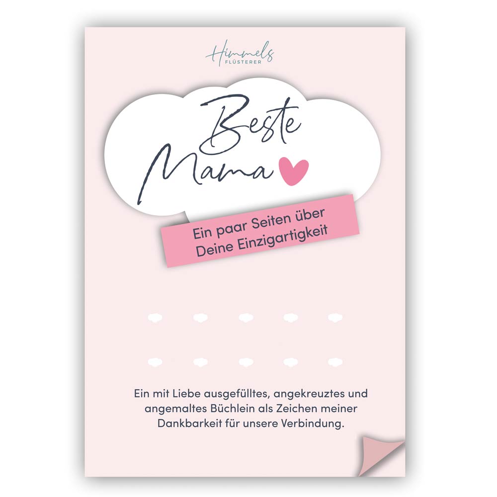 Heft mit Liebeserklärung zum Ausfüllen, Bekleben und Verschenken | 36 Seiten im A5-Format
