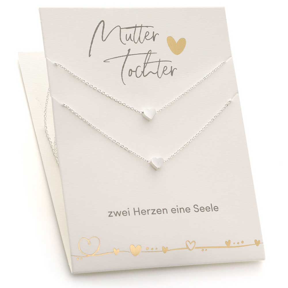 Schmuckset mit Mutter-Tochter-Karte