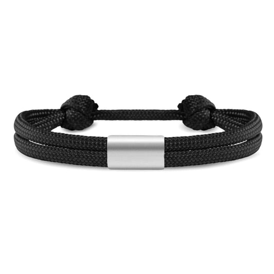 Partner-Armband: Segeltau Armband #2 mit individueller Wunschgravur