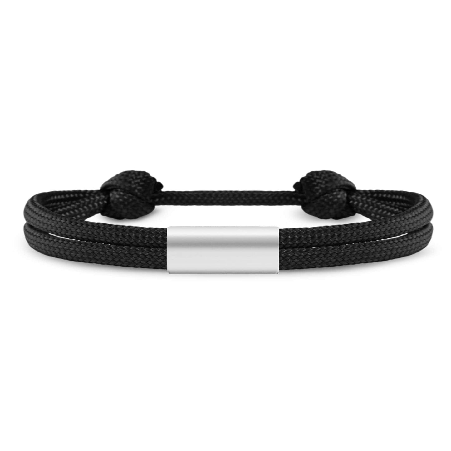 Für Herren & Damen: Segeltau Armband #1 mit Wunschgravur