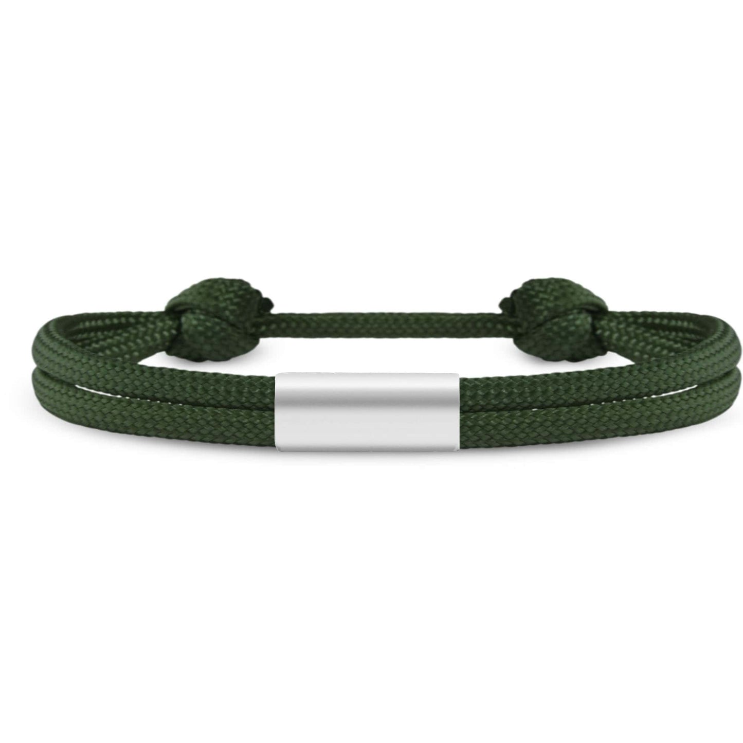Für Herren & Damen: Segeltau Armband #1 mit Wunschgravur