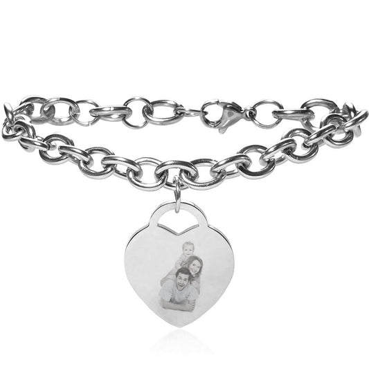 Gravur-Armband "Eternal Love" - für Bild-Gravur