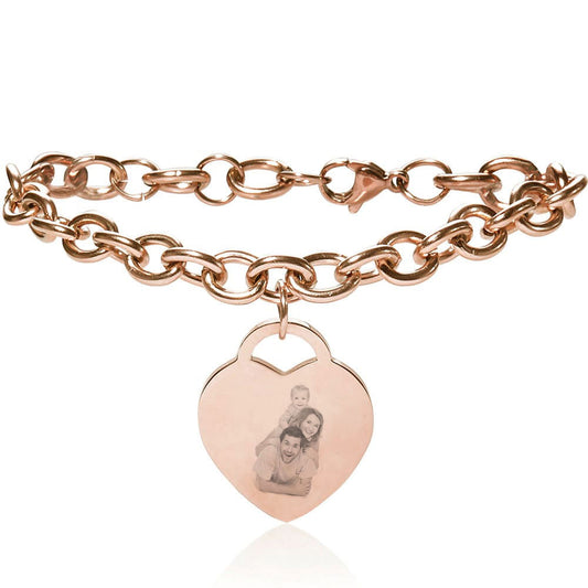 Gravur-Armband "Eternal Love" - für Bild-Gravur