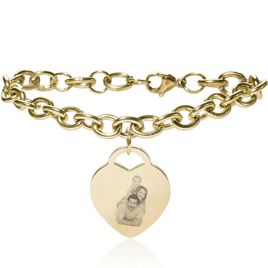 Gravur-Armband "Eternal Love" - für Bild-Gravur