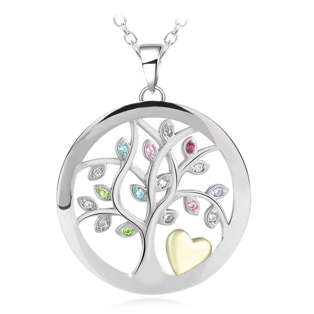 Lebensbaum Gravur-Halskette "Liebe"