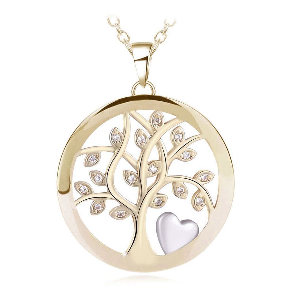 Lebensbaum Gravur-Halskette "Liebe"