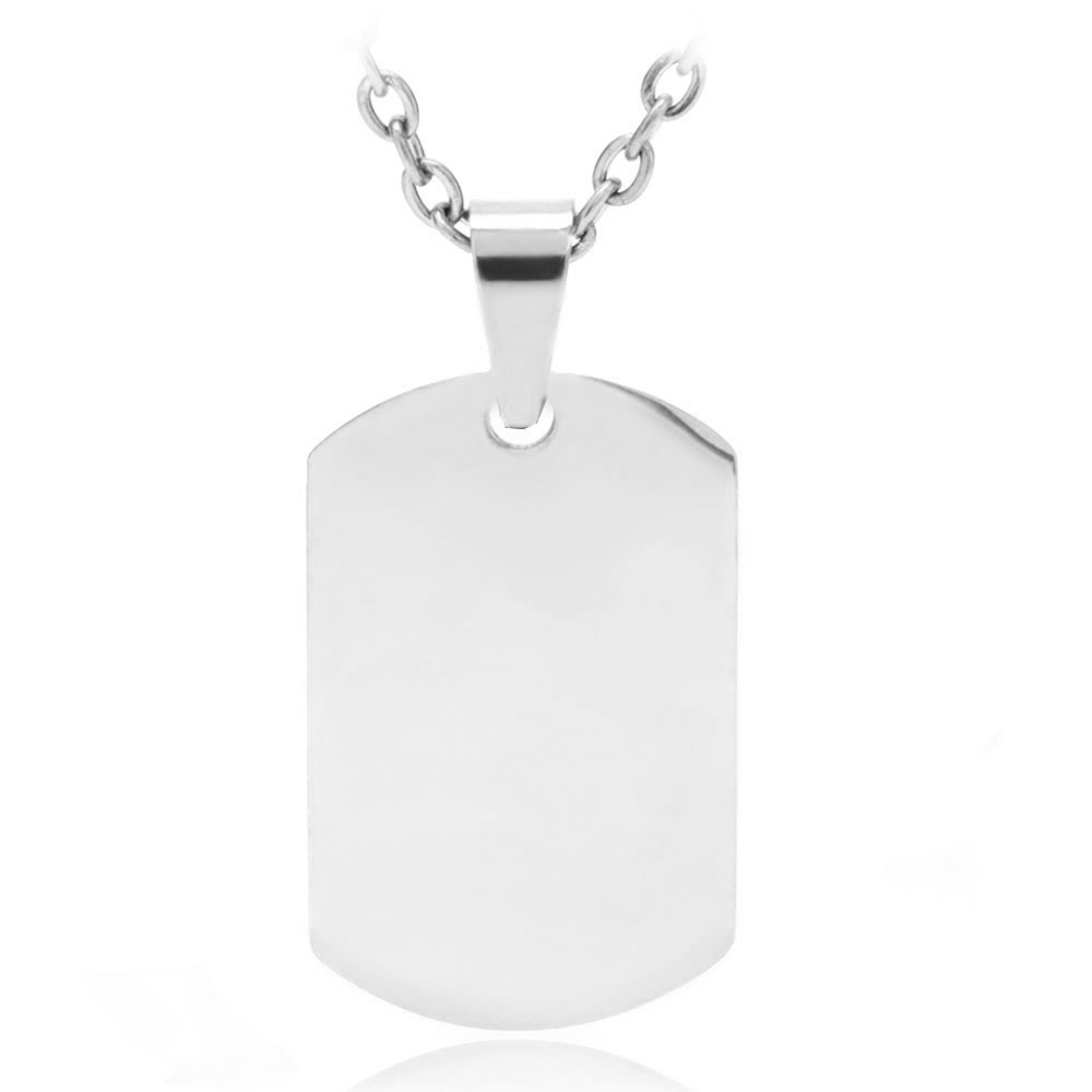 Memory-ID-Halskette für Bildgravur