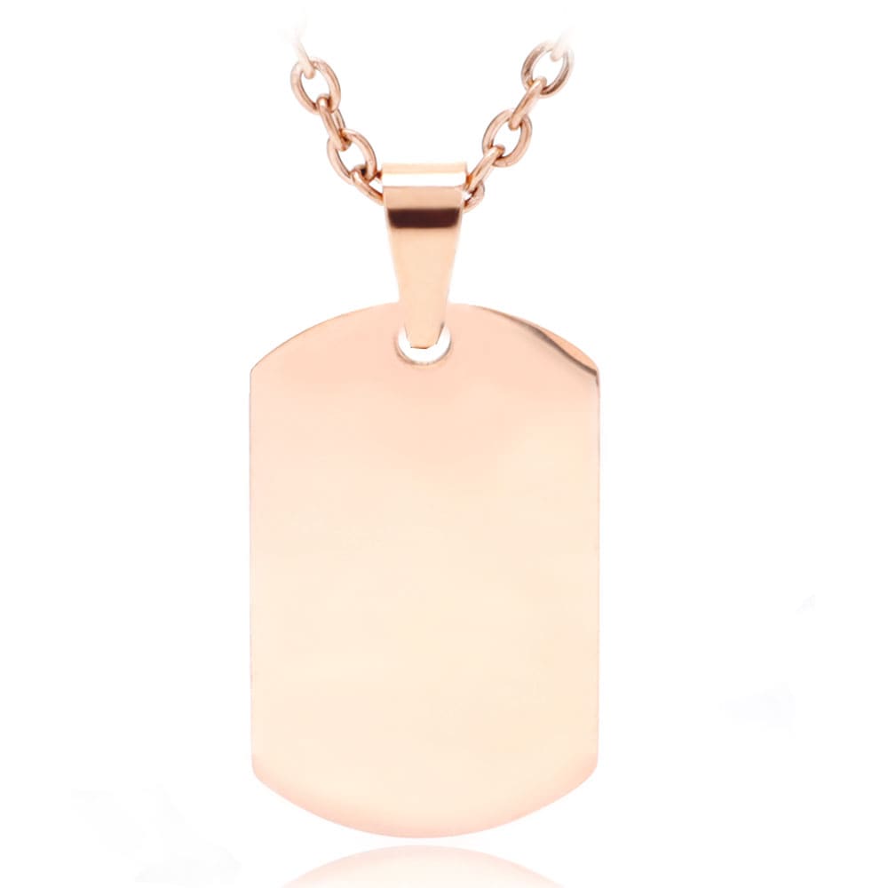 Memory-ID-Halskette für Bildgravur