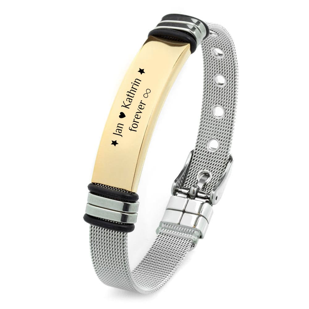 Für Damen & Herren: Gravur-Armband
