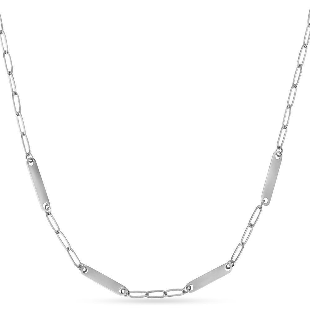 Für Damen: Venezianische Gravur-Halskette "4 Namen"