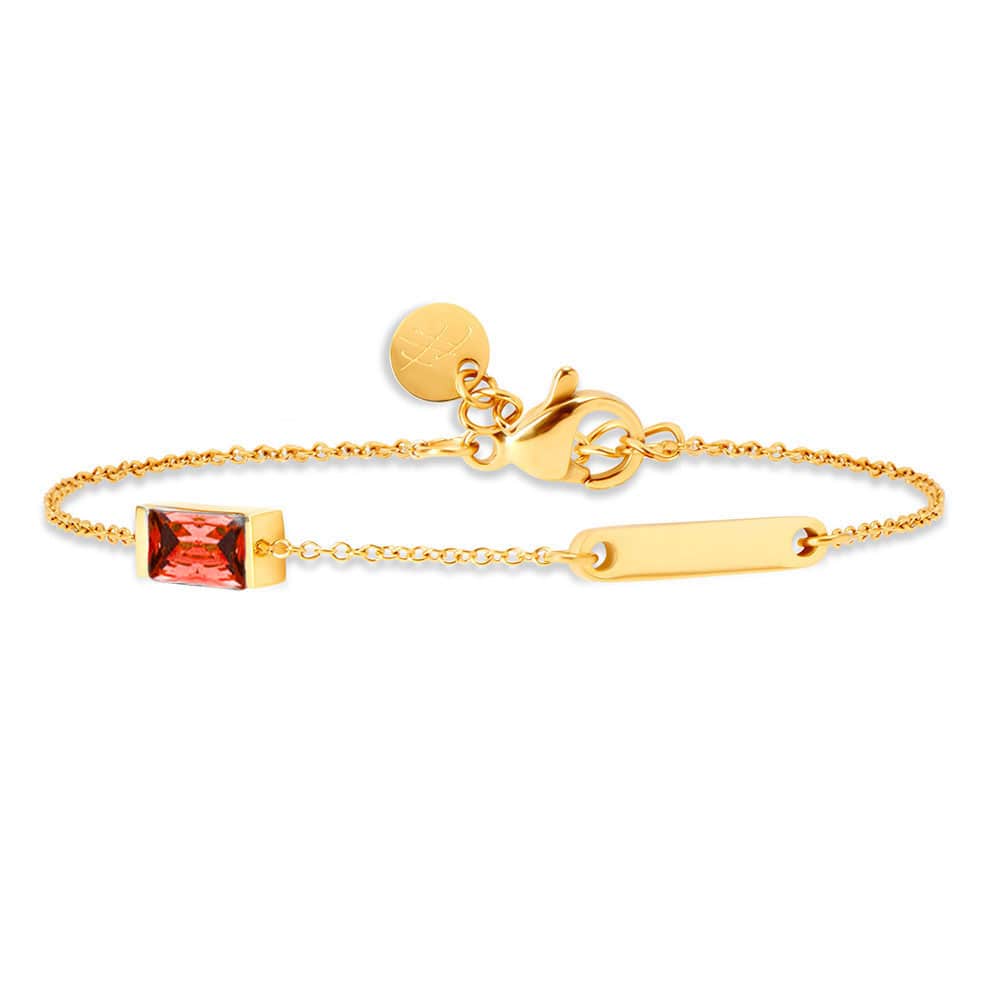 Gravur-Armband mit Geburtsstein | Dein Armband für Deinen Geburtsmonat