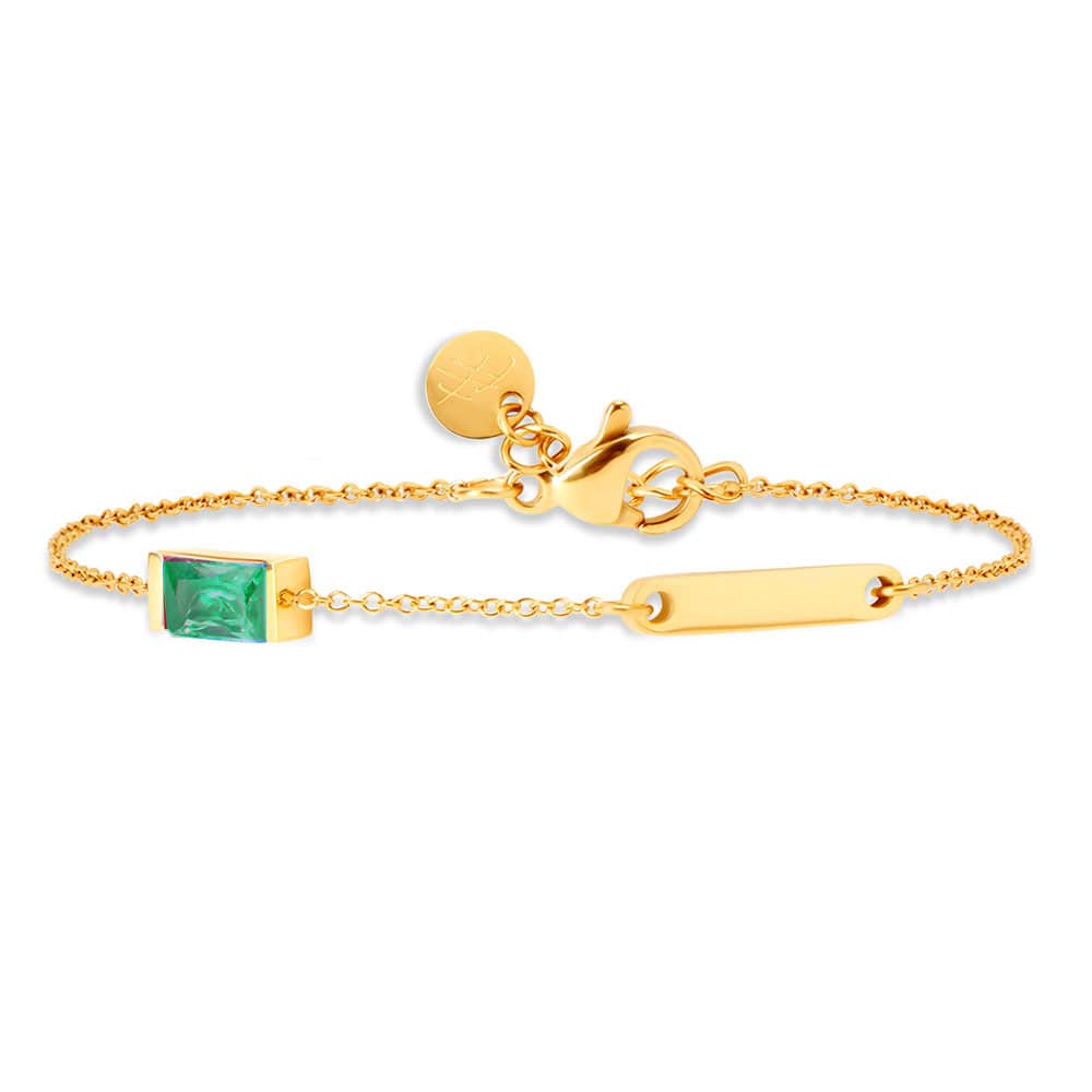 Gravur-Armband mit Geburtsstein | Dein Armband für Deinen Geburtsmonat
