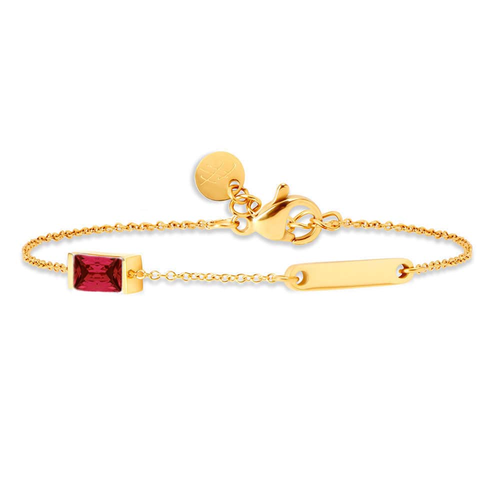 Gravur-Armband mit Geburtsstein | Dein Armband für Deinen Geburtsmonat