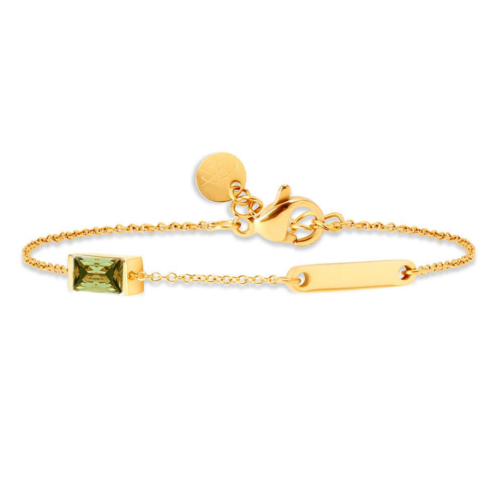Gravur-Armband mit Geburtsstein | Dein Armband für Deinen Geburtsmonat