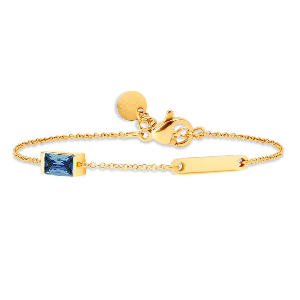 Gravur-Armband mit Geburtsstein | Dein Armband für Deinen Geburtsmonat