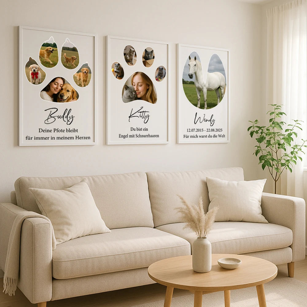 Personalisiertes Wandbild "Mein Haustier #1"