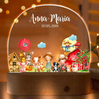 Personalisierte Nachtlampe als Geschenk für Kinder | Nachtlicht mit Namen