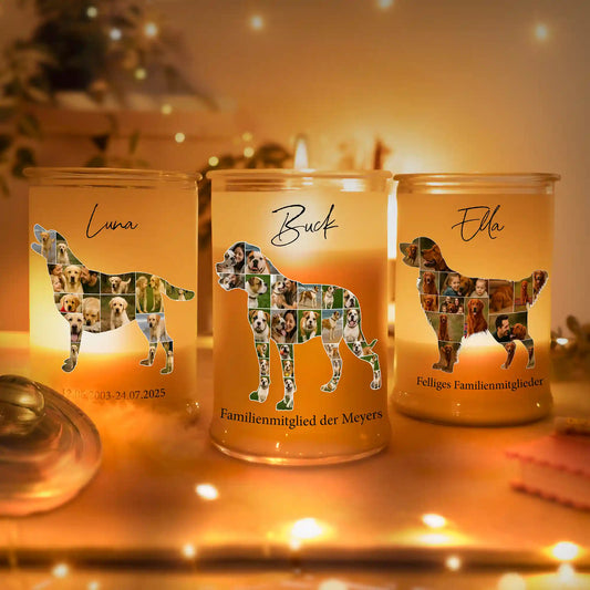 Personalisierte Duftkerze "Mein Haustier #2"