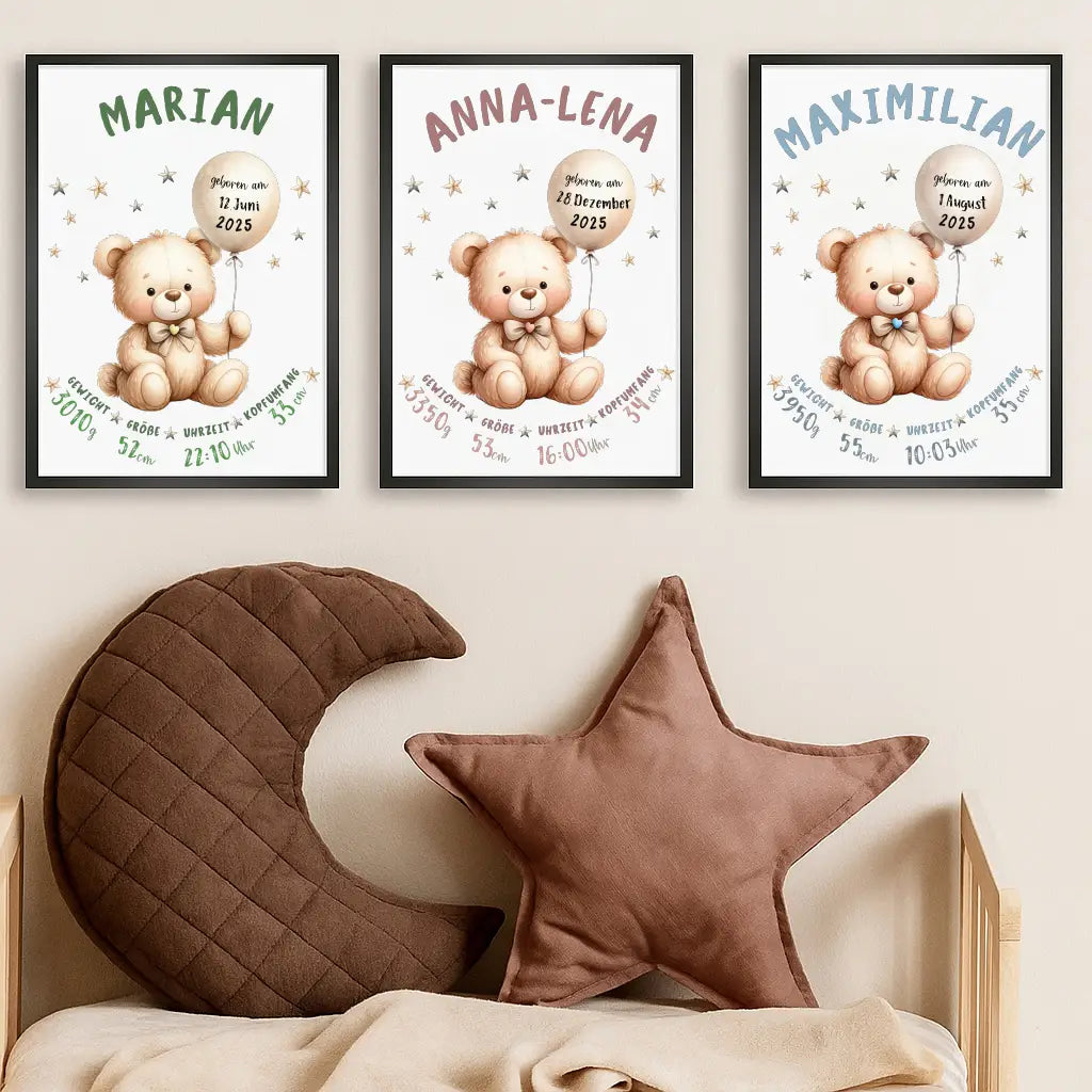 Personalisiertes Poster "Mein Geburtstag"