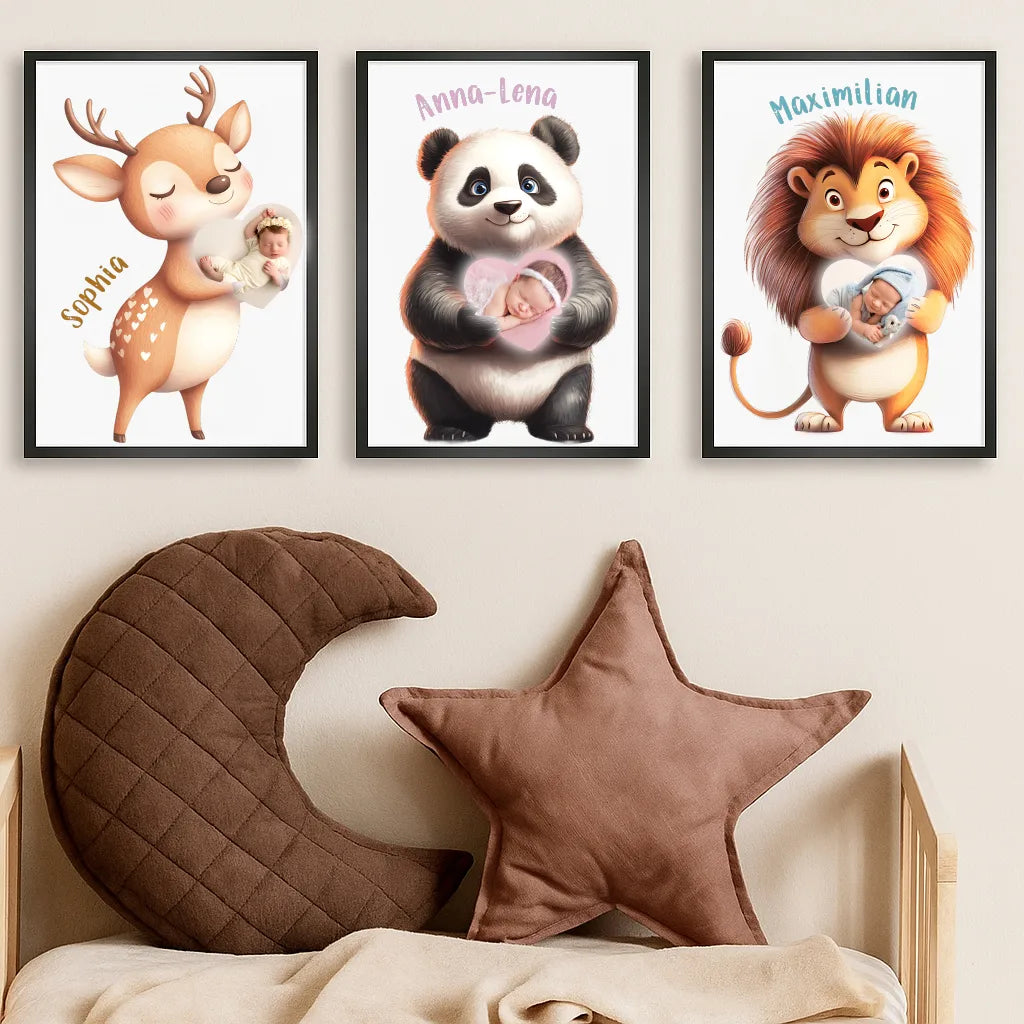 Personalisiertes Poster "Mein Lieblingstier"