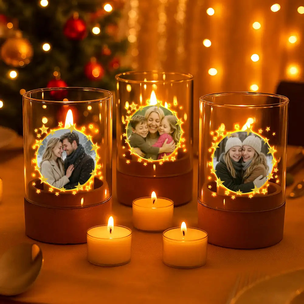 Personalisiertes Windlicht "Sternenhimmel"