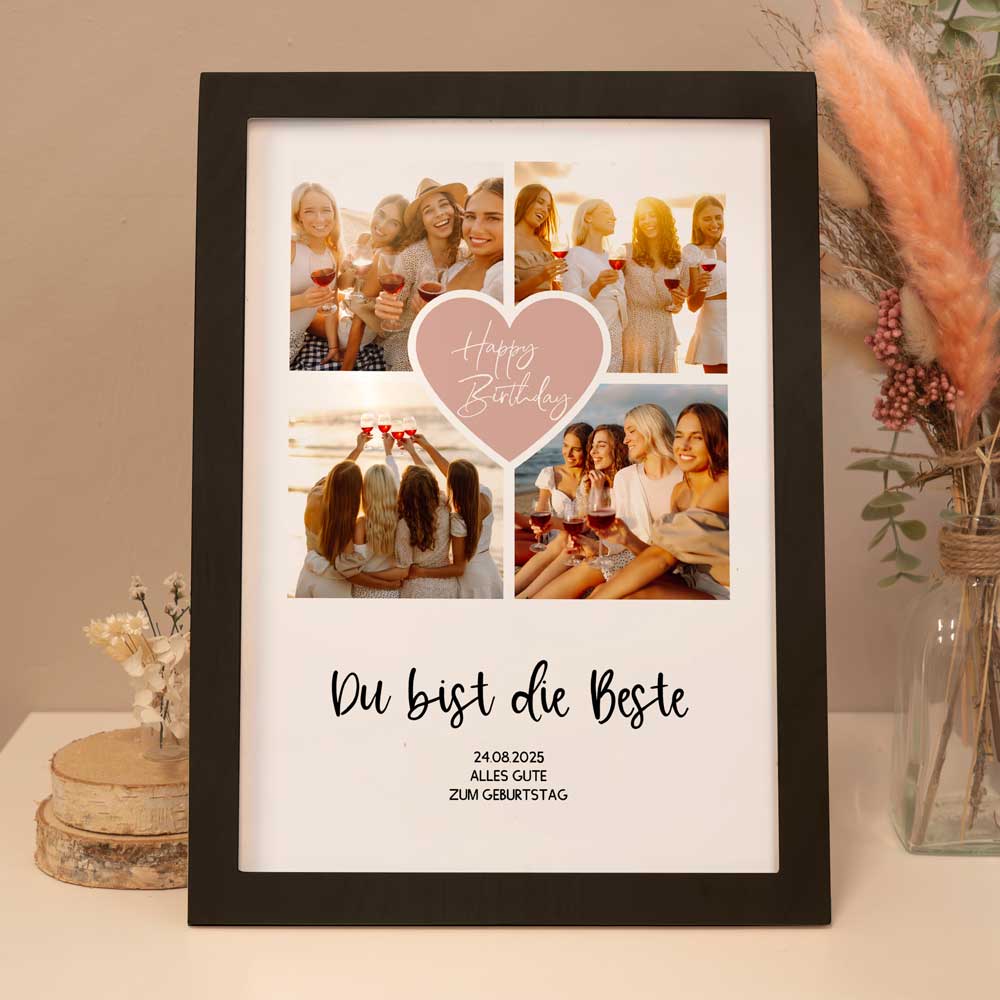 Personalisiertes Poster "Fotocollage #2"