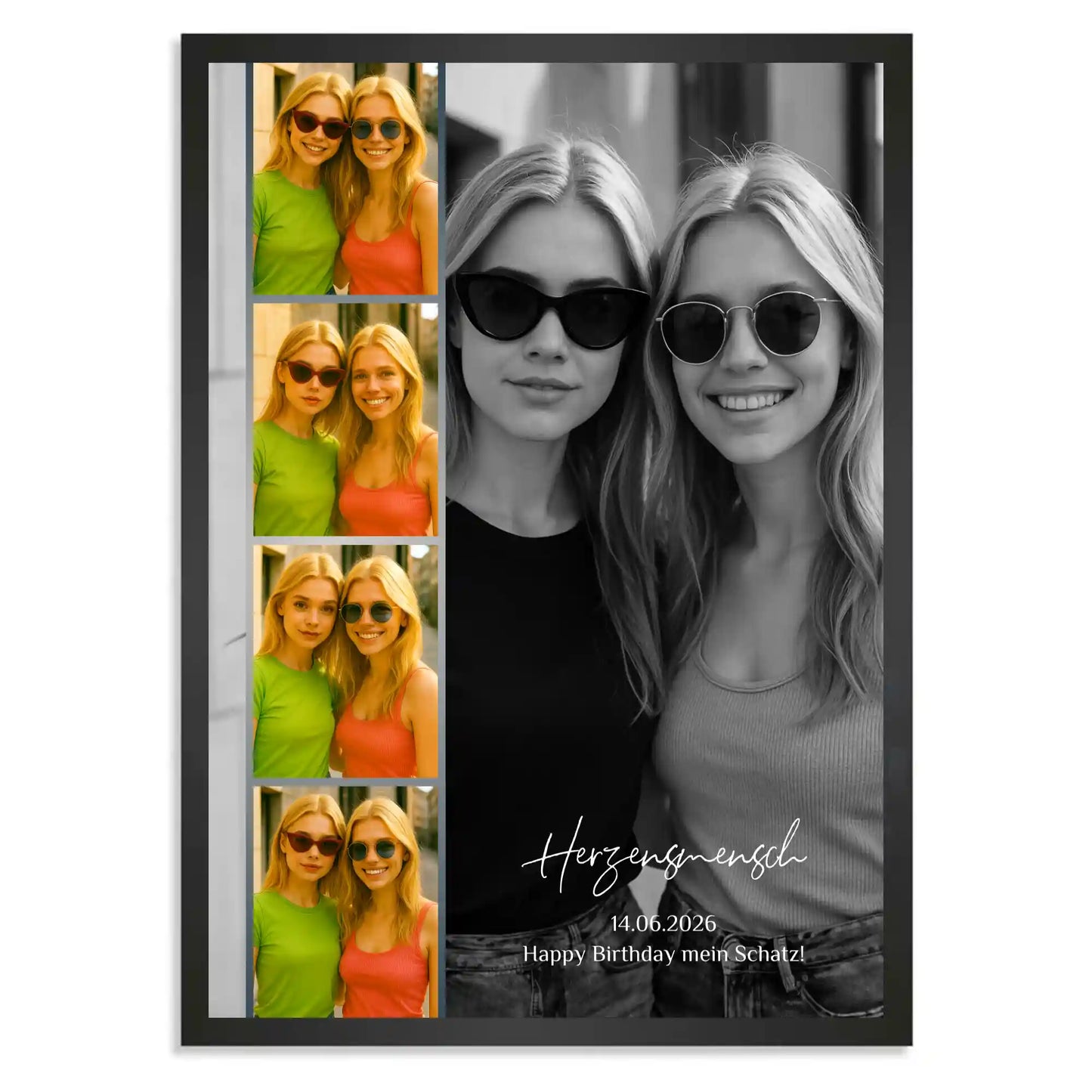 Personalisiertes Poster "Fotocollage #8"