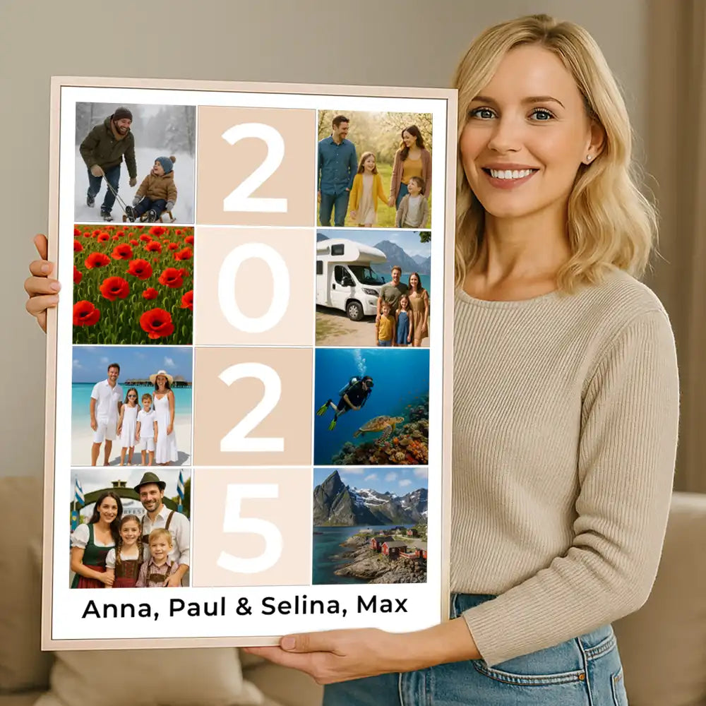 Personalisiertes Wandbild "Fotocollage #4"