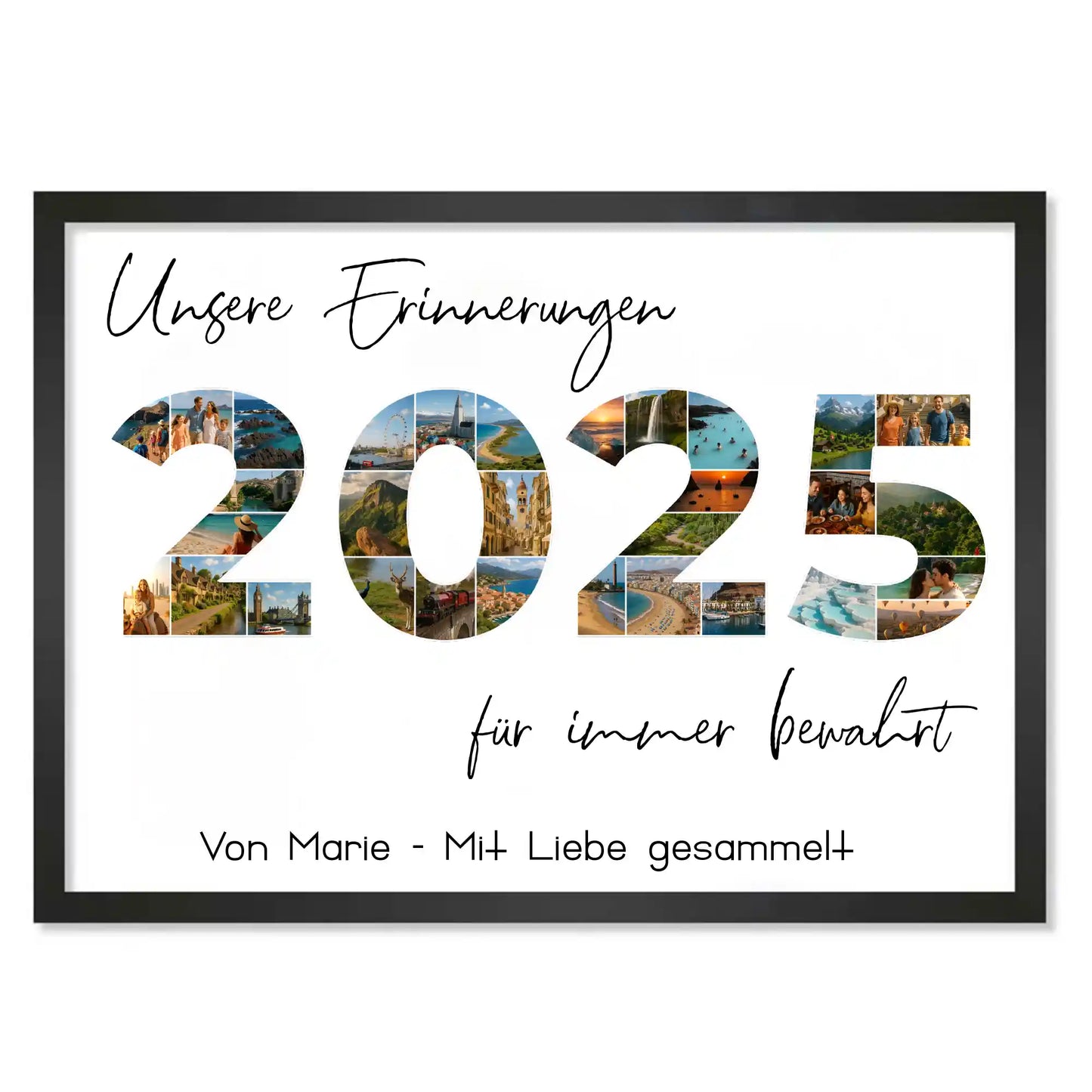 Personalisiertes Poster "Fotocollage #3"