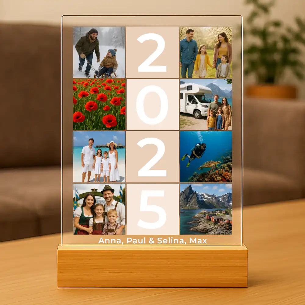Personalisiertes Bild auf Acrylglas "Fotocollage #4"