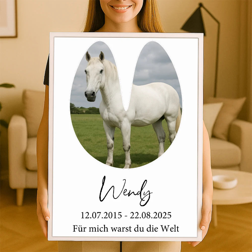 Personalisiertes Wandbild "Mein Haustier #1"