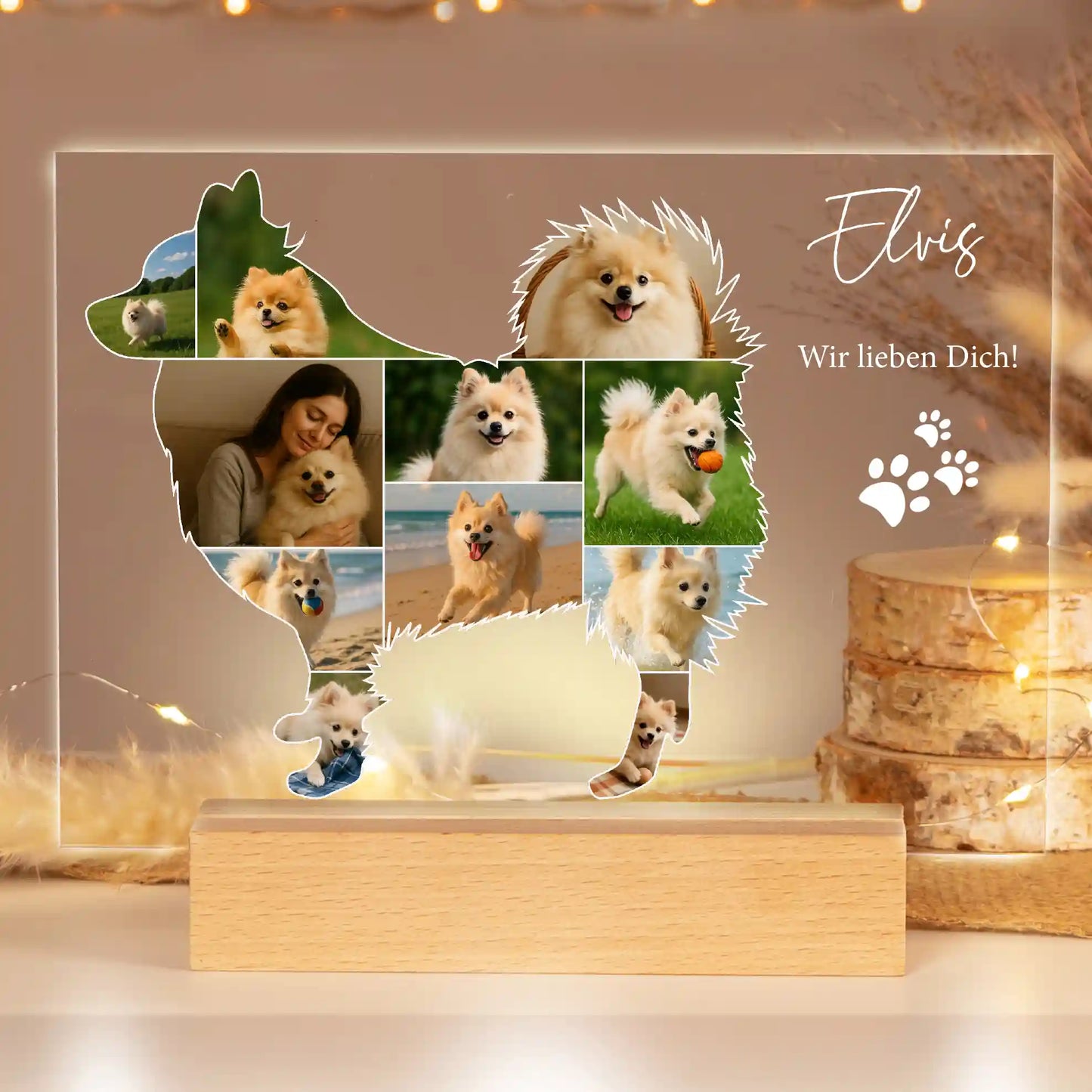 Personalisiertes Bild auf Acrylglas "Mein Haustier #2"