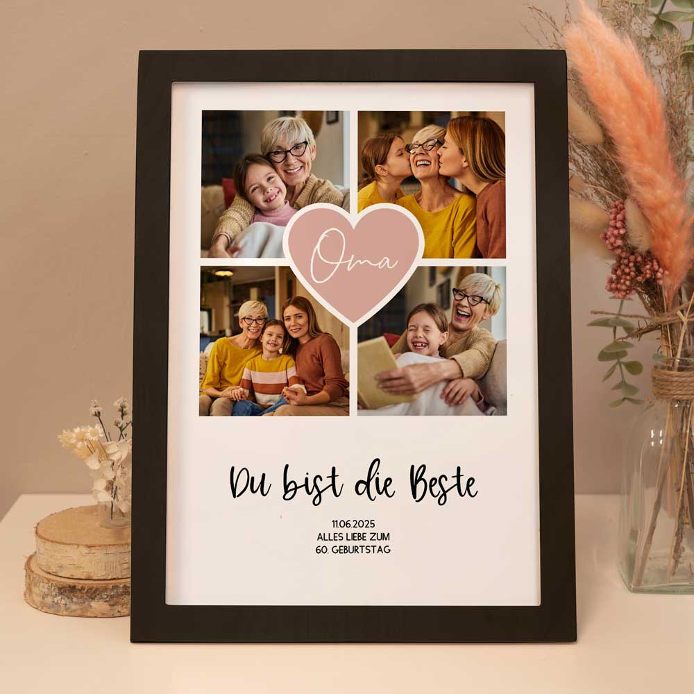 Personalisiertes Poster "Fotocollage #2"
