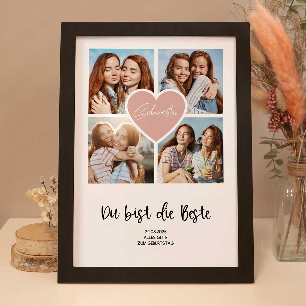Personalisiertes Poster "Fotocollage #2"