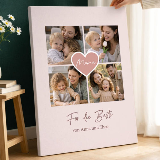 Personalisierte Leinwand "Fotocollage #2"