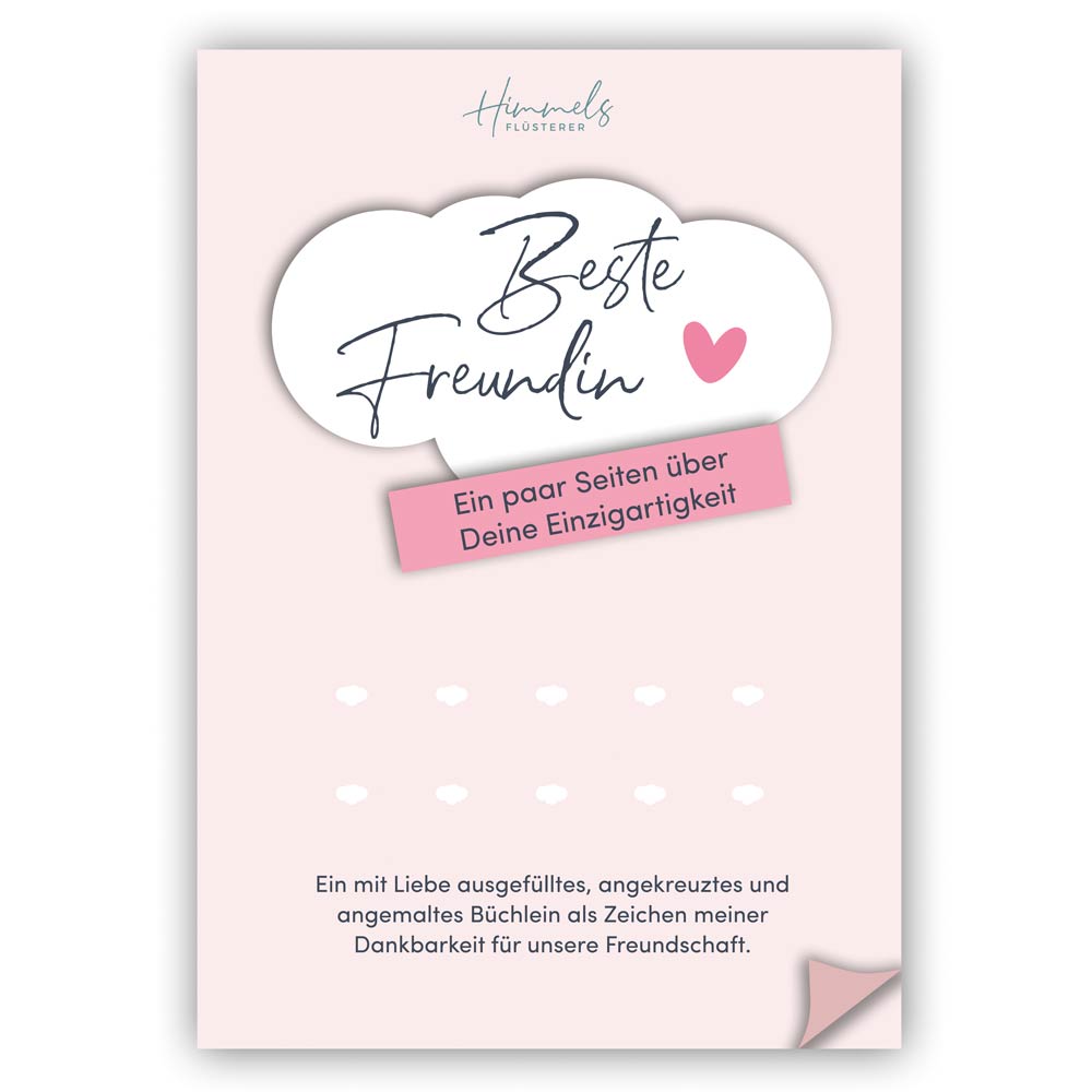 Heft mit Liebeserklärung zum Ausfüllen, Bekleben und Verschenken | 36 Seiten im A5-Format