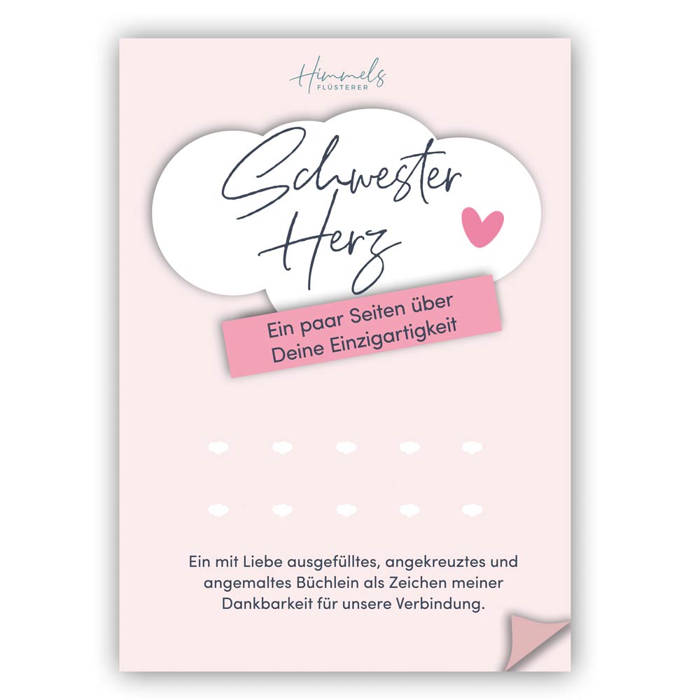 Heft mit Liebeserklärung zum Ausfüllen, Bekleben und Verschenken | 36 Seiten im A5-Format