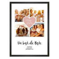 Personalisiertes Poster "Fotocollage #2"