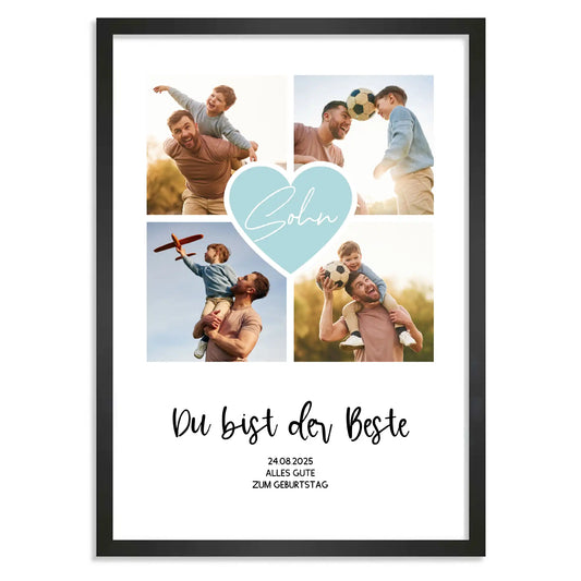 Personalisiertes Poster "Fotocollage #2"