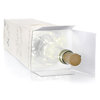 Geschenkverpackung für Flaschen | passend zu unseren Lichterflaschen | Goldprint-Veredelung