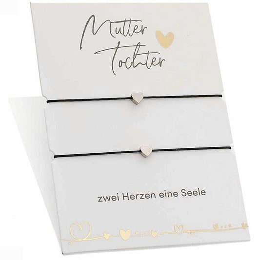 Armband-Set mit Mutter-Tochter-Karte