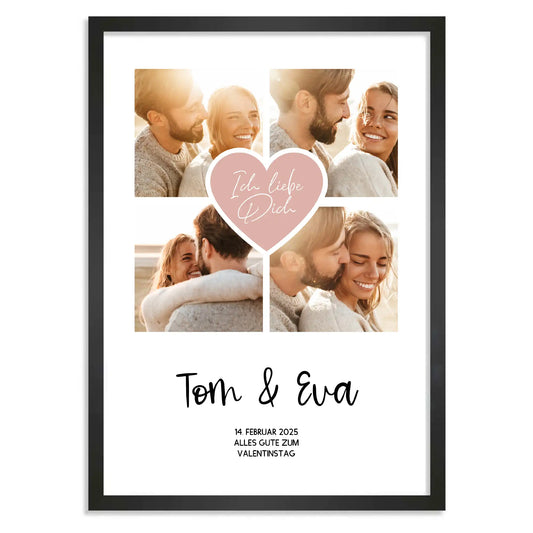 Personalisiertes Poster "Fotocollage #2"