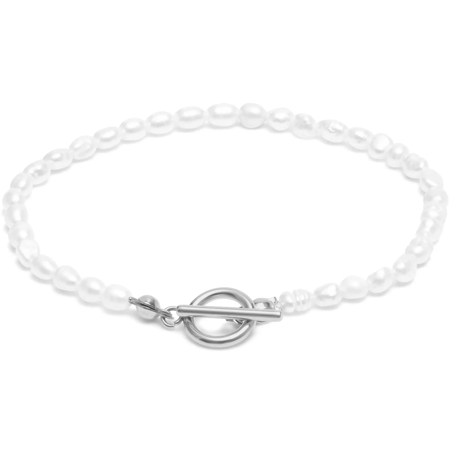 Armband aus echten Süßwasserperlen
