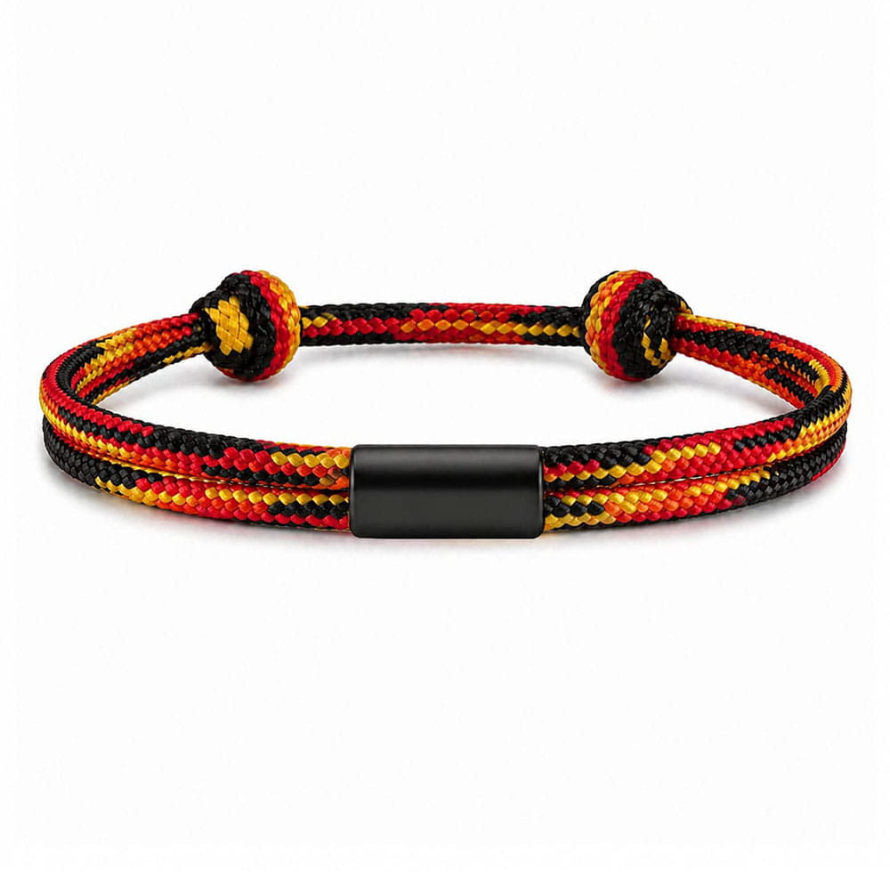 DEUTSCHLAND Segeltau Armband  für Kinder & Erwachsene (nur Text)
