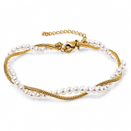 Sommer-Armband mit Kunstperlen